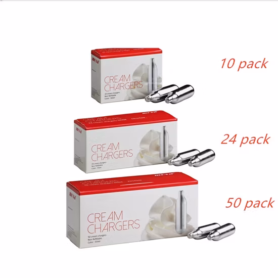 8.2g食品グレード亜酸化窒素ホイップクリームチャージャーの卸売独占販売